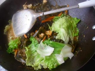 泡萝卜烧海带的做法步骤：11