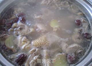 鸡肉莲藕汤的做法步骤：8