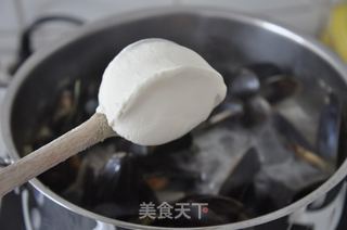 鲜美的贻贝大虾意面（Maccaroni） - 附啤酒贻贝的做法步骤：12