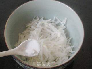 香葱萝卜丝饼的做法步骤:2