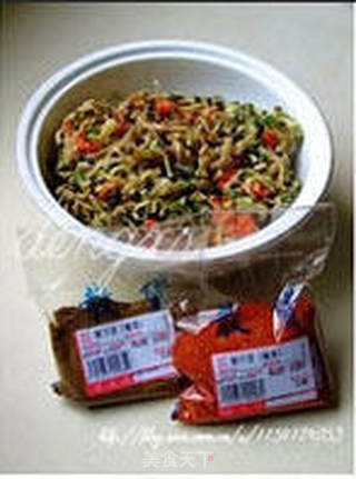 萝卜干咸菜的做法步骤:4