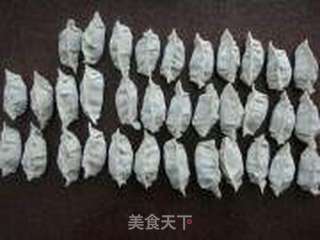 韭菜鸡蛋饺子馅的做法步骤:9