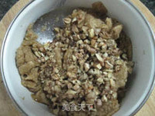 板栗核桃糕的做法步骤:6