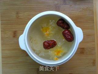 银耳百合红枣羹的做法步骤：3