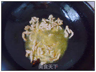 肉炒黄豆芽 。的做法步骤：5