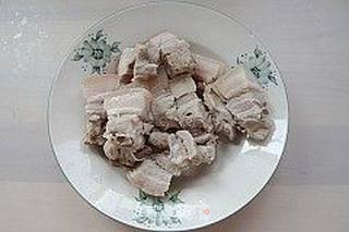 素鸡烧肉的做法步骤:3