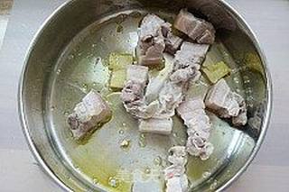 素鸡烧肉的做法步骤:5