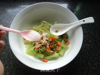 【爽脆莴笋心】的做法步骤:11