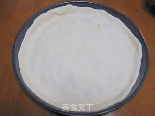 【DIY新奥尔良烤肉披萨】小文子出品~!【DIY火腿双层披萨】的做法步骤:8
