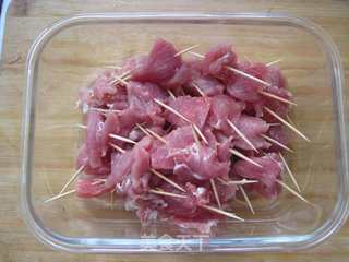 一口一个更精彩--牙签肉的做法步骤:4