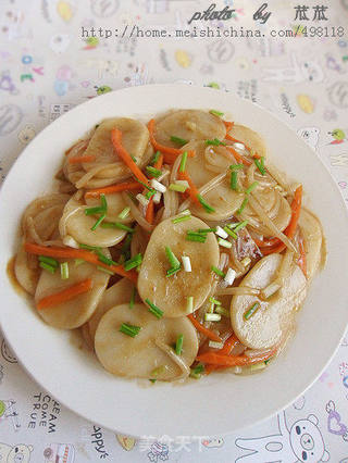 【简单の早餐】素炒年糕的做法步骤:15