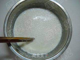 椰香紫薯芝麻冰皮的做法步骤：2