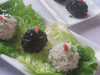 黑白珍珠肉丸的做法步骤：11