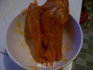 美味鸡柳卷饼的做法步骤:3
