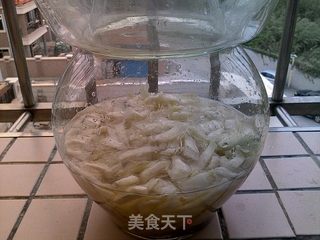 清爽泡菜自己做——白菜帮泡菜的做法步骤：6