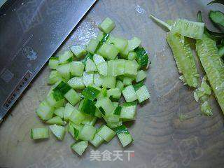 黄瓜玉米蛋沙拉的做法步骤:3