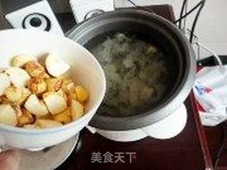 木瓜雪耳栗子糖水的做法步骤：3