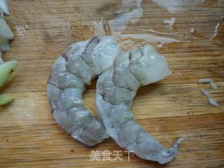 鲜虾炒面的做法步骤:2