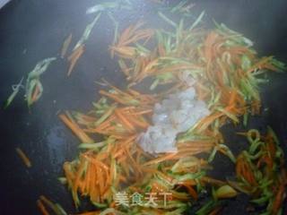 鲜虾炒面的做法步骤:9
