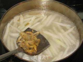 北杆菜蛋皮汤的做法步骤:6