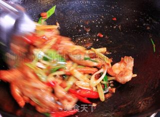 潮州小炒肉的做法步骤:19