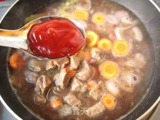意大利风味的盖浇饭—红酒炖牛肉饭的做法步骤:9