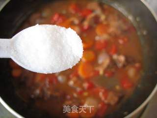 意大利风味的盖浇饭—红酒炖牛肉饭的做法步骤：11