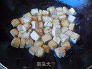 简单家常菜——白菜帮烧豆腐的做法步骤:3