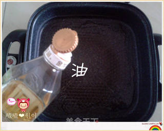 韩式风味煎豆腐~的做法步骤:6