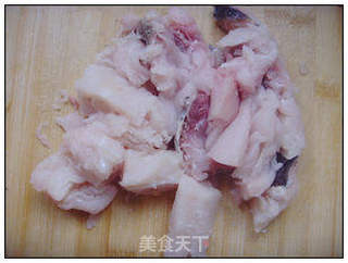 韭香鱼肉 。的做法步骤：1