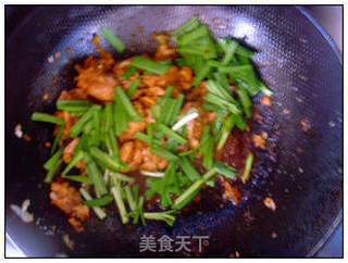 韭香鱼肉 。的做法步骤：11