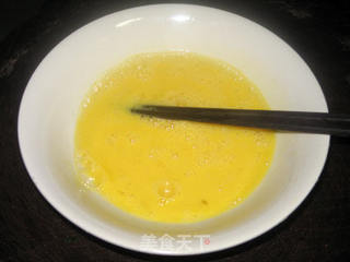 菜心粒鸡蛋炒饭的做法步骤:6