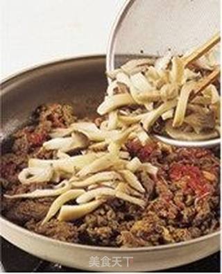 蘑菇烤肉的做法步骤:3