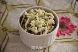 【彩蔬焗饭】的做法步骤：9