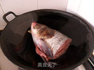 蟹味菇鱼头豆腐煲的做法步骤：7