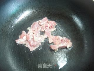 秋日里的养生保健蔬菜——秋葵炒肉片的做法步骤：6