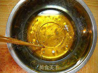 橙香花生芝麻广月饼的做法步骤：3