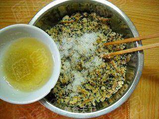 橙香花生芝麻广月饼的做法步骤：10