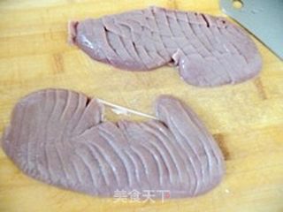 爆炒腰花的做法步骤:3