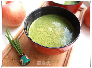 苹果柠檬小麦草汁的做法步骤:8