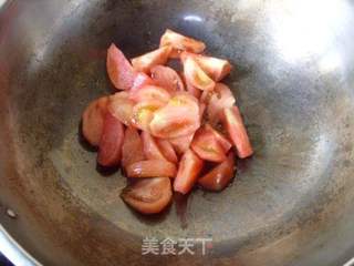 美容又开胃------------番茄马蹄鲜肉羹的做法步骤:4