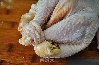 韩式参鸡汤的做法步骤:9