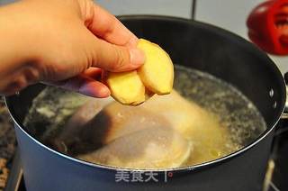 韩式参鸡汤的做法步骤:13