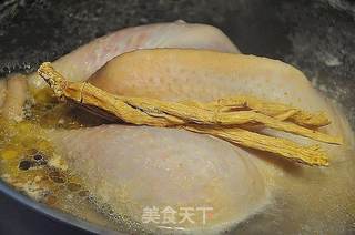 韩式参鸡汤的做法步骤:14