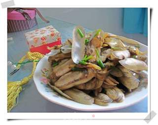 葱油蛏子的做法步骤：6