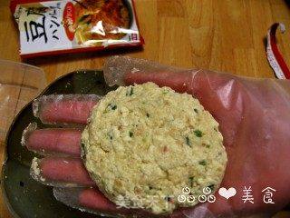 健康美食——豆腐汉堡排的做法步骤:5