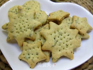 香葱海苔苏打饼干的做法步骤:6