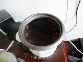 红枣黑米粥的做法步骤:4