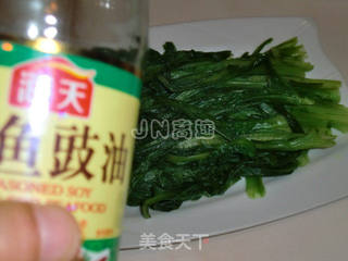 豉汁油麦菜的做法步骤:6
