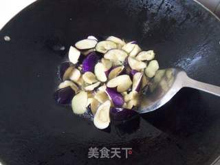 青椒烧茄子的做法步骤：3